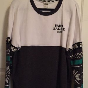 Pink brand Christmas shirt brand new